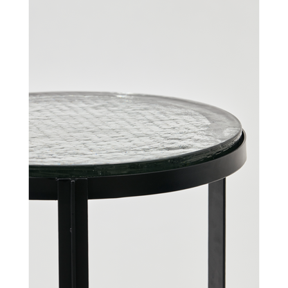 Soffbord, hdsmoke, svart