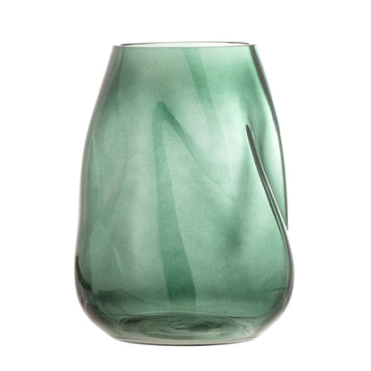 Bloomingville Ingolf Vase, Green, Glass