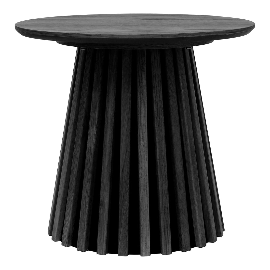 Osaka Corner Table - Corner Table, Egefins, Black Ø50x45 CM
