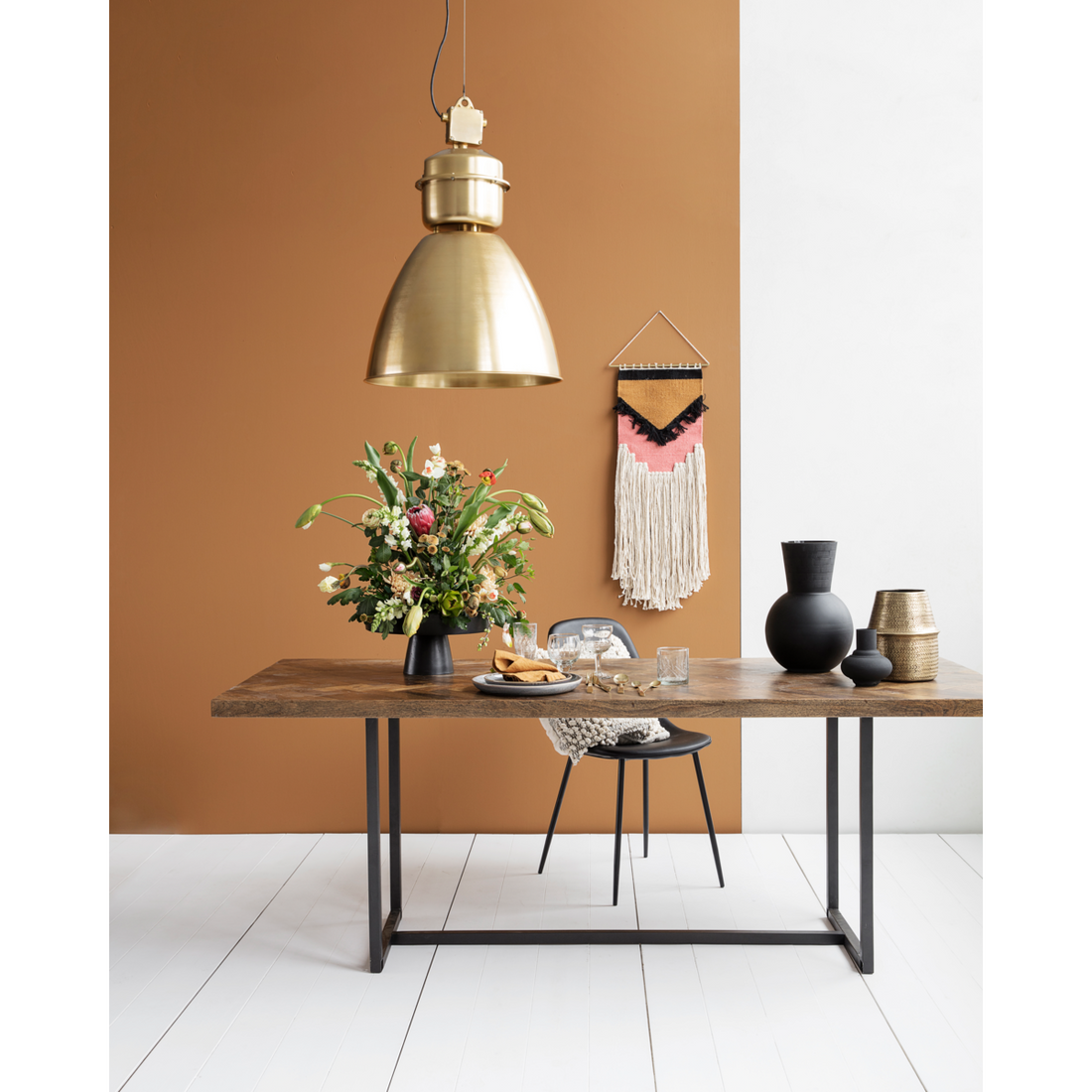 Matbord, hd kant, natur