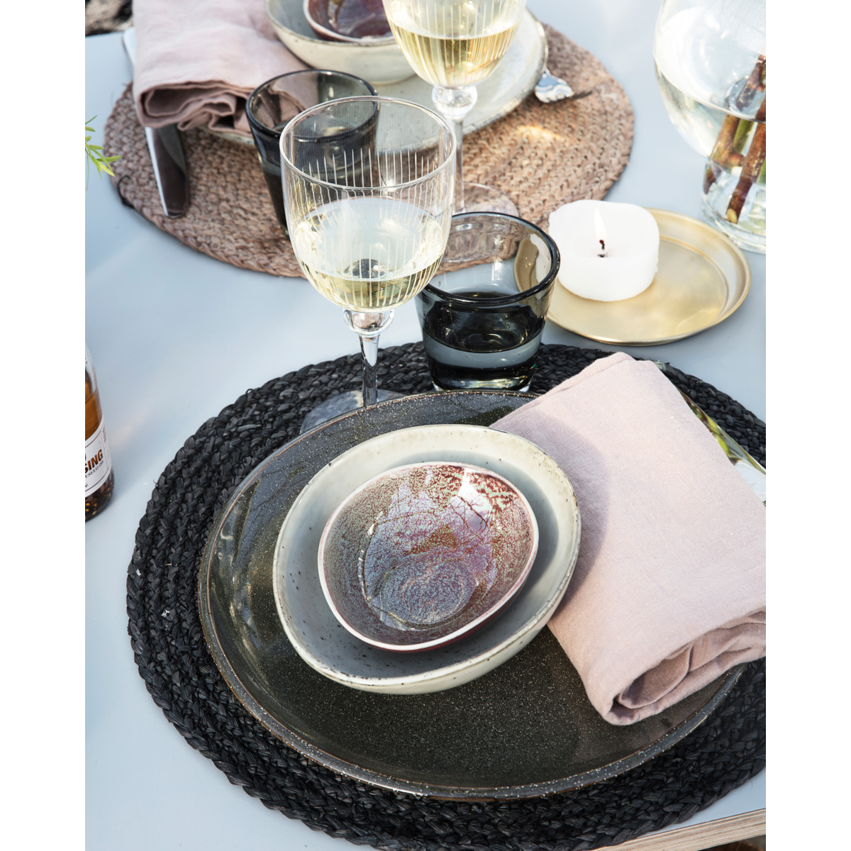 Däck torkning, hdcircle, grå;