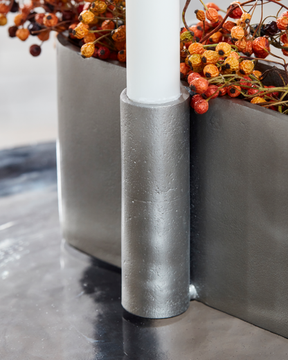 , HDFour oval, Borstad silver