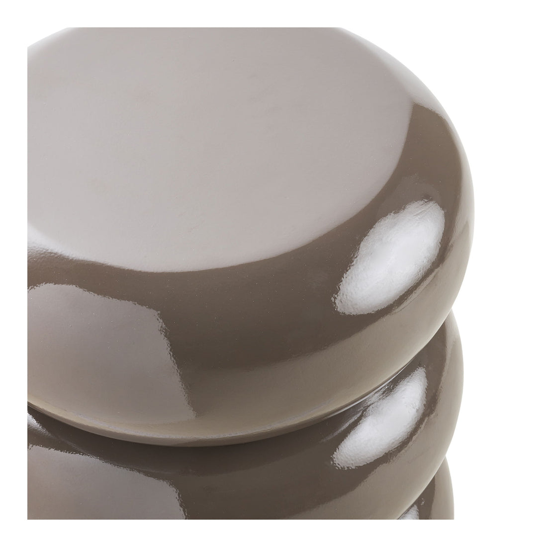 Rosolina hörnbord - hörnbord, glasfiber, brun Ø35.5x44 cm