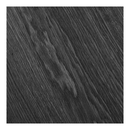 Osaka Matbord - Matbord, ekfaner, svart, inkl. två tilläggsplattor ø120x120-160-200x75 cm