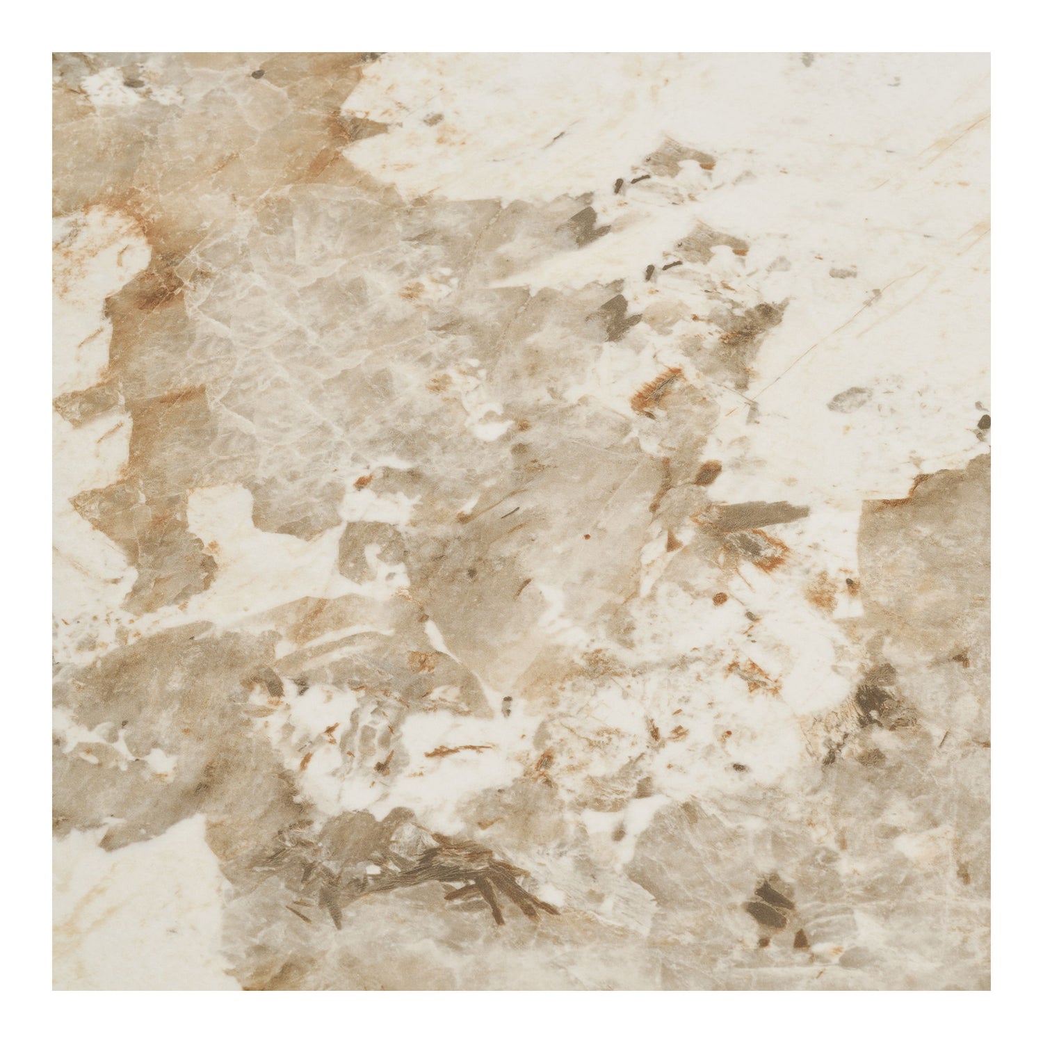 Athens Matbord - Matbord, keramisk bordsskiva, vit, mörkbrun ø120x76 cm