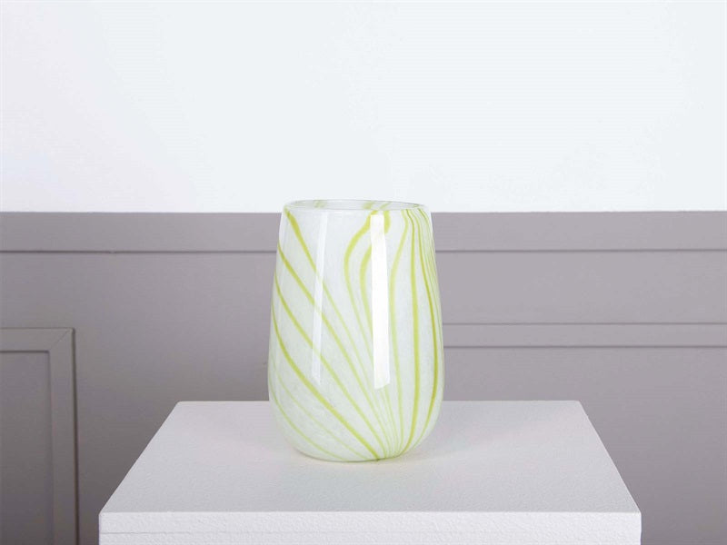 Zinnia Vase, vit