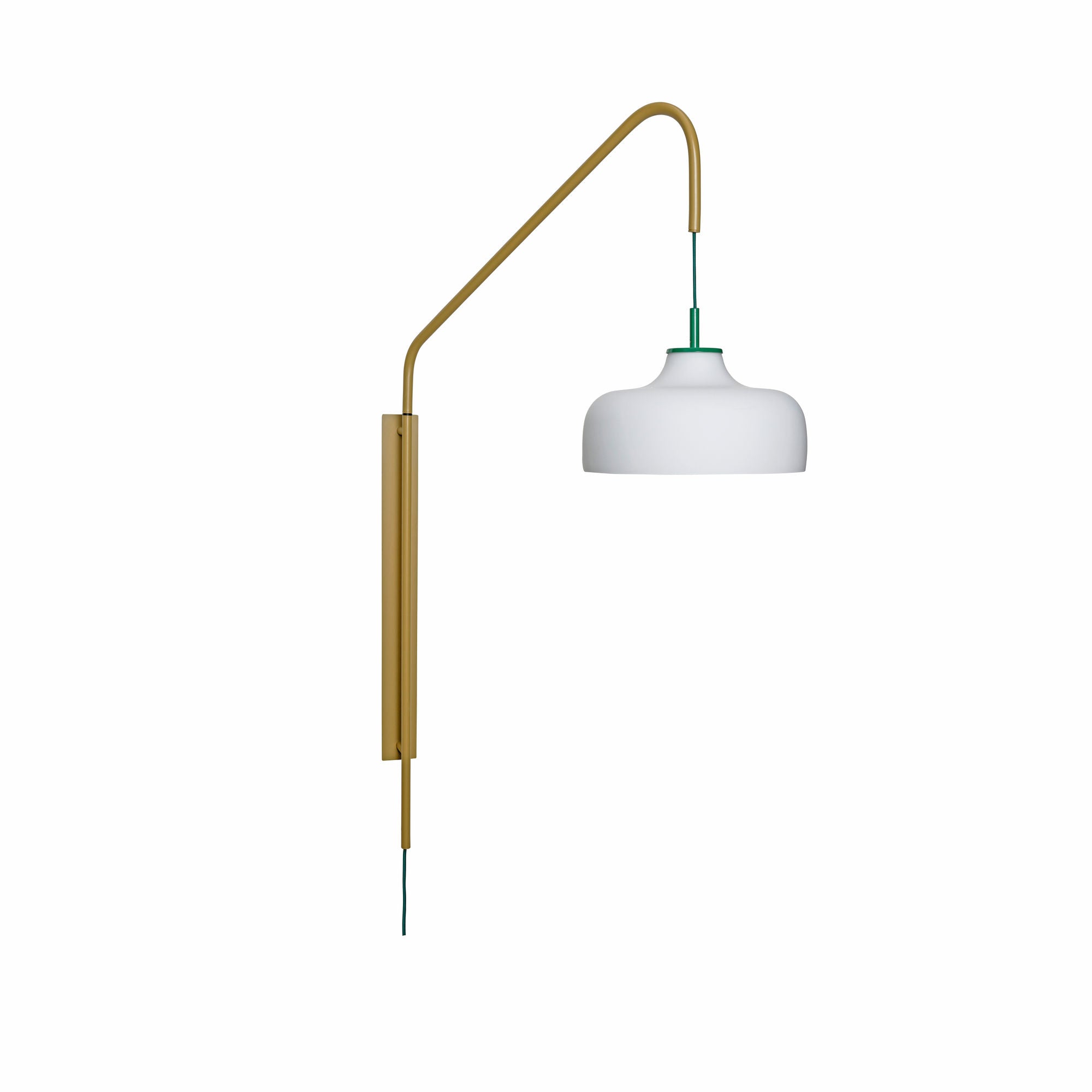 Aktuell vägglampa grön - 71x30xh111cm, e27