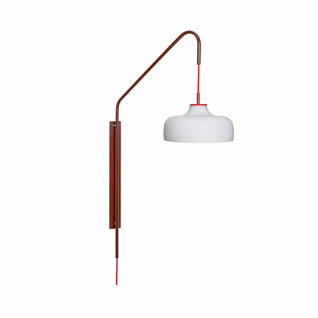 Aktuell vägglampor röd - 71x30xh111cm, e27
