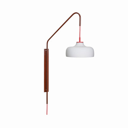 Aktuell vägglampor röd - 71x30xh111cm, e27