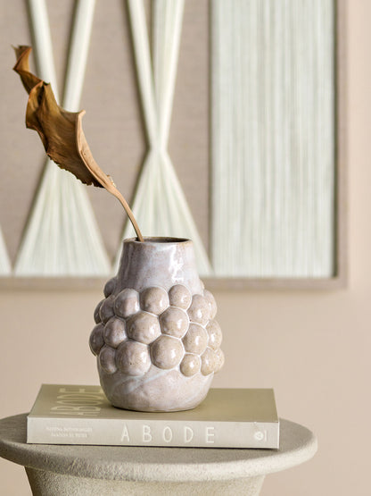 Bloomingville Poldor Vase, natur, stengods