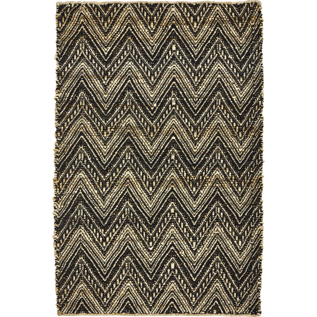 Filt, hdmonta, svart; naturlig