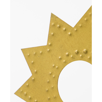 Ring stearinljus, hring, antik messing finish