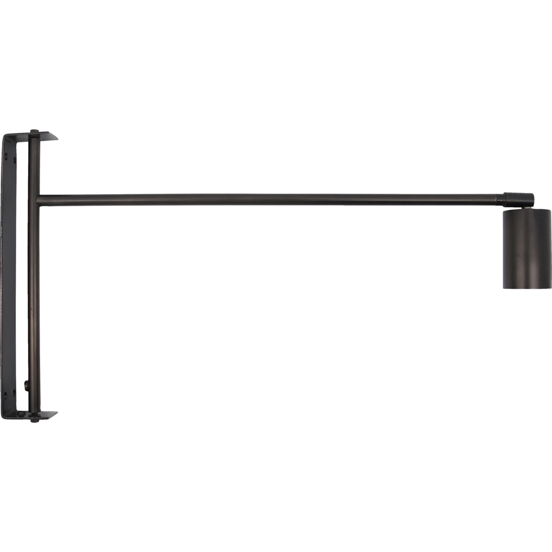 Vägglampa, hdnorm, svart antik