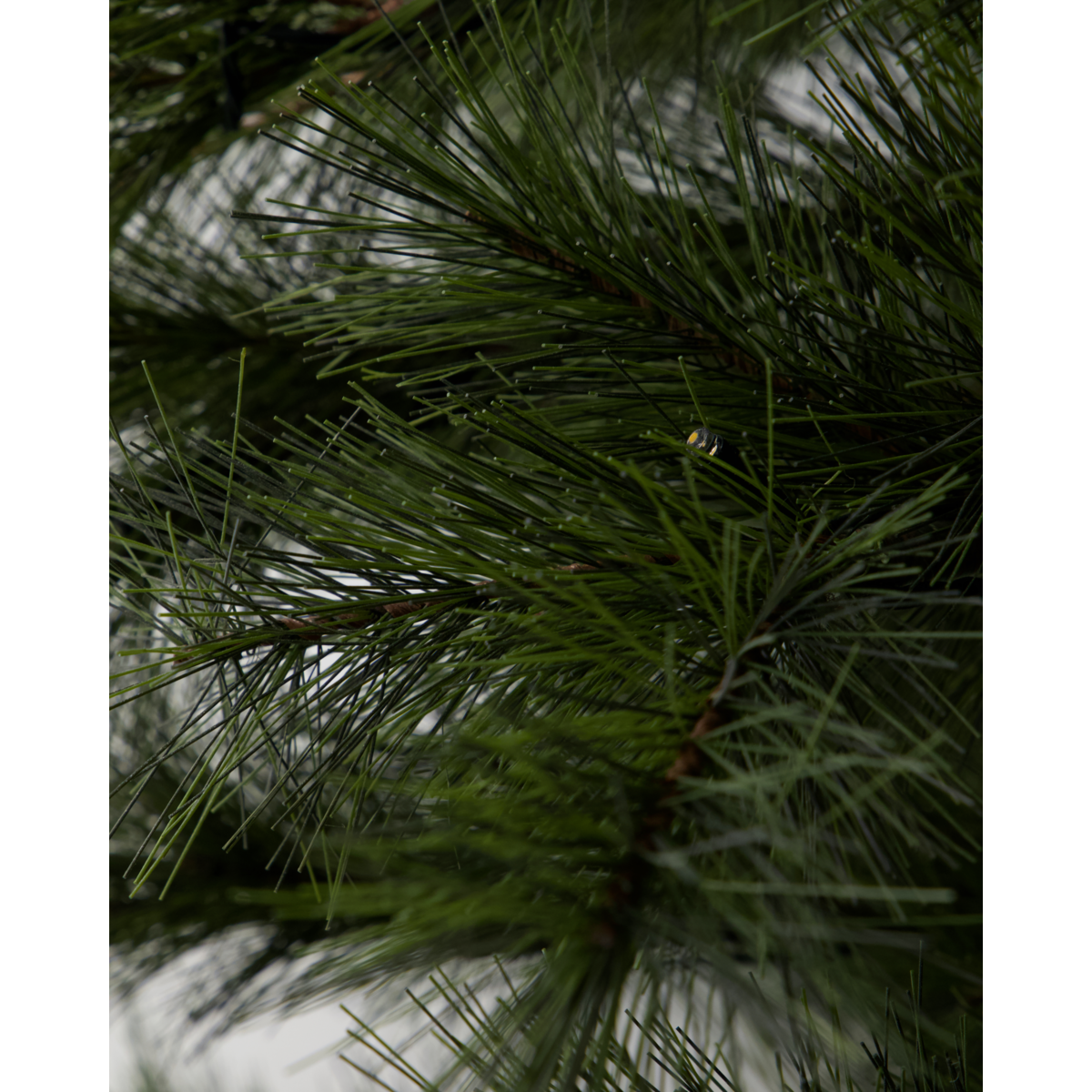 Julgran med LED, HDPEUCE, NATUR