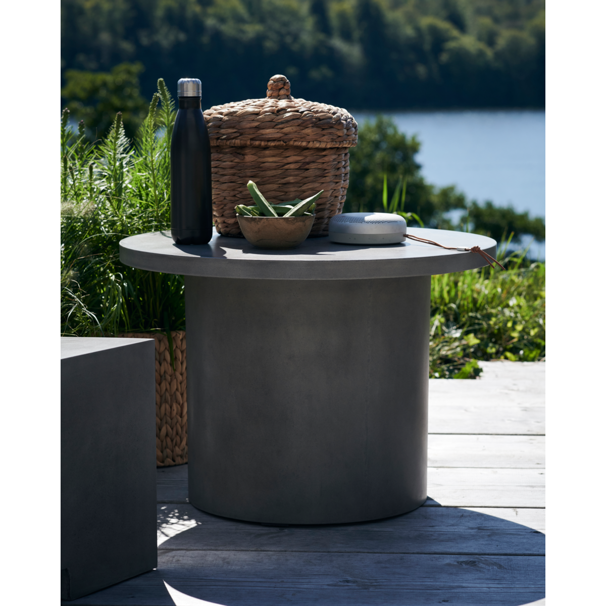 Bord, hdstone, grå