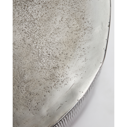 Soffbord, hdrota, borstat silver