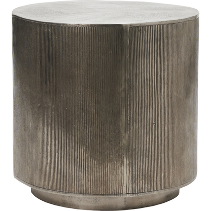 Soffbord, hdrota, borstat silver