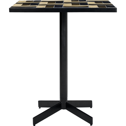 Cafe Table, hdgeometric, Brown; blå