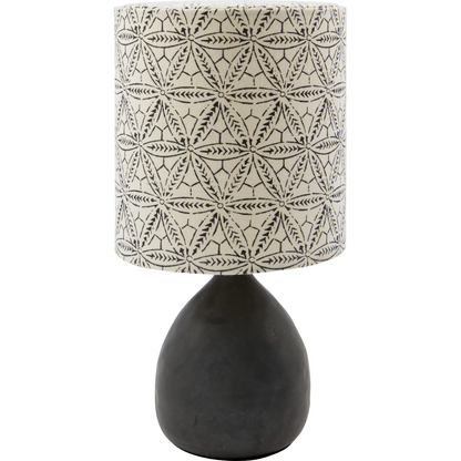 Bordslampa, hdflores, svart