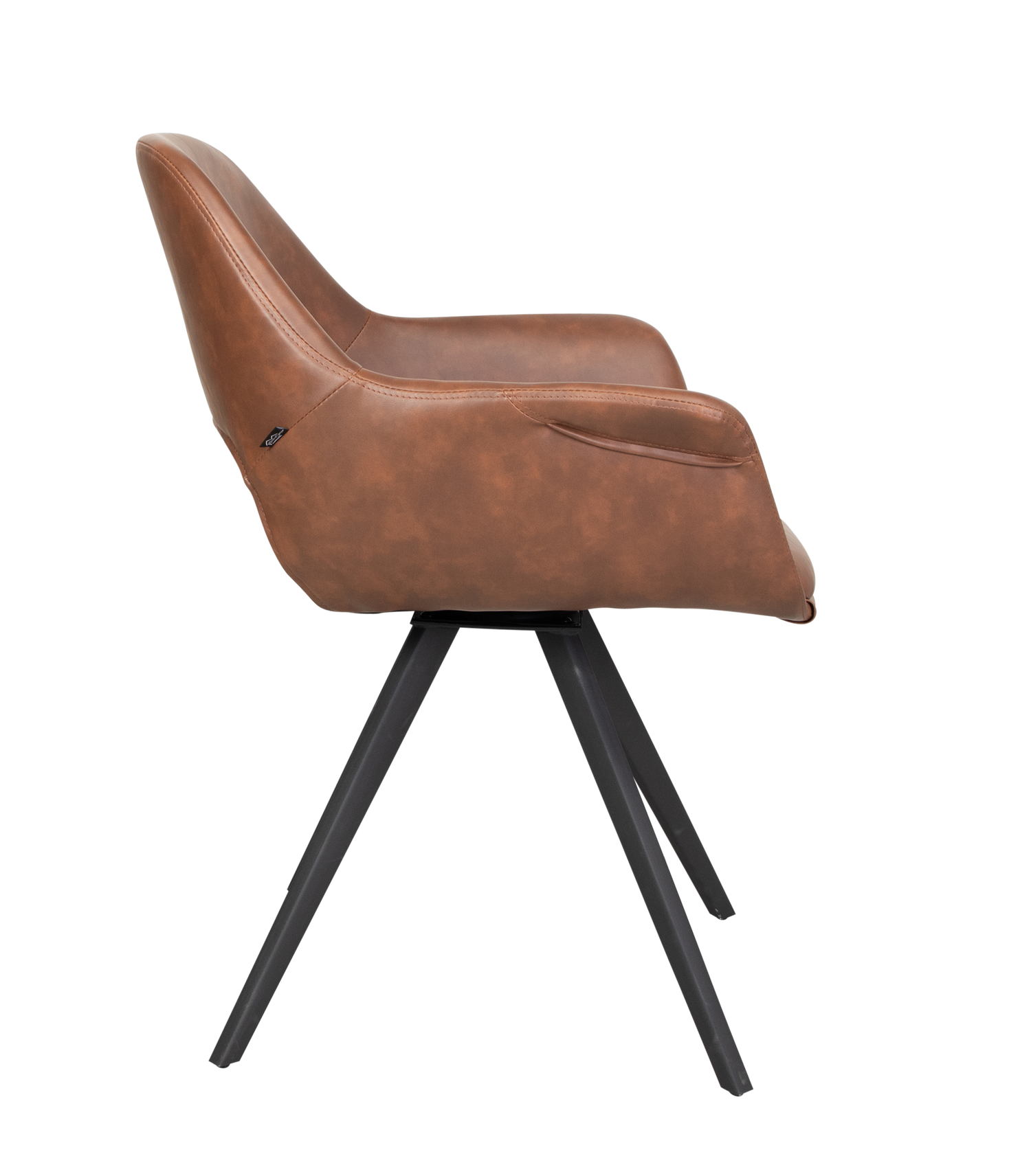 Matbordstol fenja cognac pu