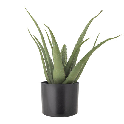 Bloomingville aloe växt, gröna, konstgjorda blommor