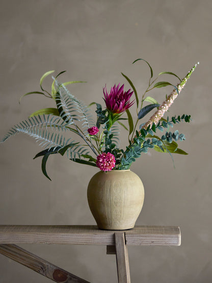 Bloomingville Crown Bouquet, röd, konstgjorda blommor