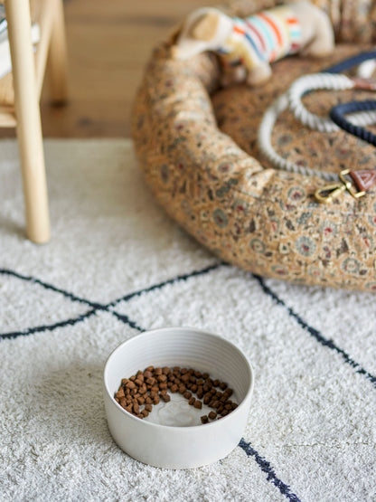 Bloomingville Buddy Bowl, vit, stengods