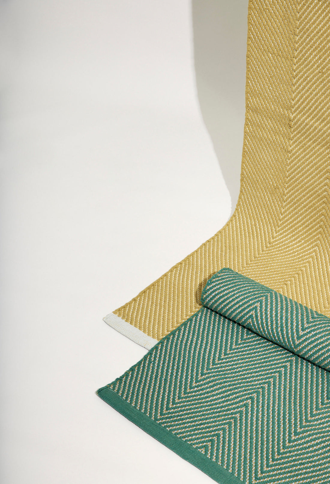 Hübsch Mellow Matta Grön