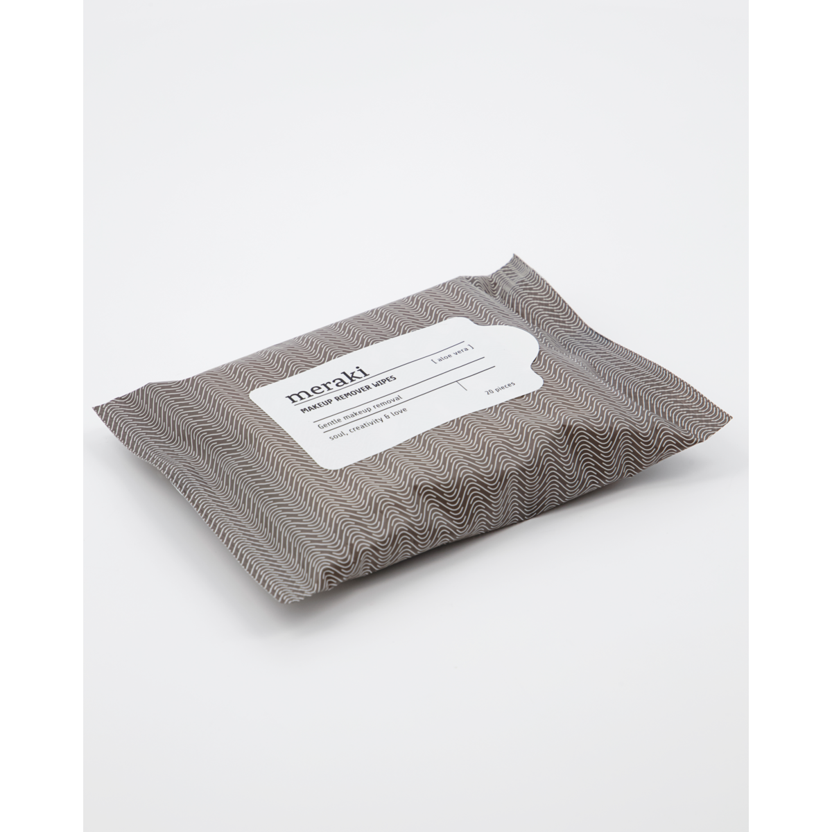 Makeup Remover Wipes, Aloe Vera, Hot Grey;