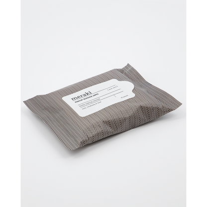Makeup Remover Wipes, Aloe Vera, Hot Grey;