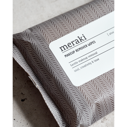 Makeup Remover Wipes, Aloe Vera, Hot Grey;