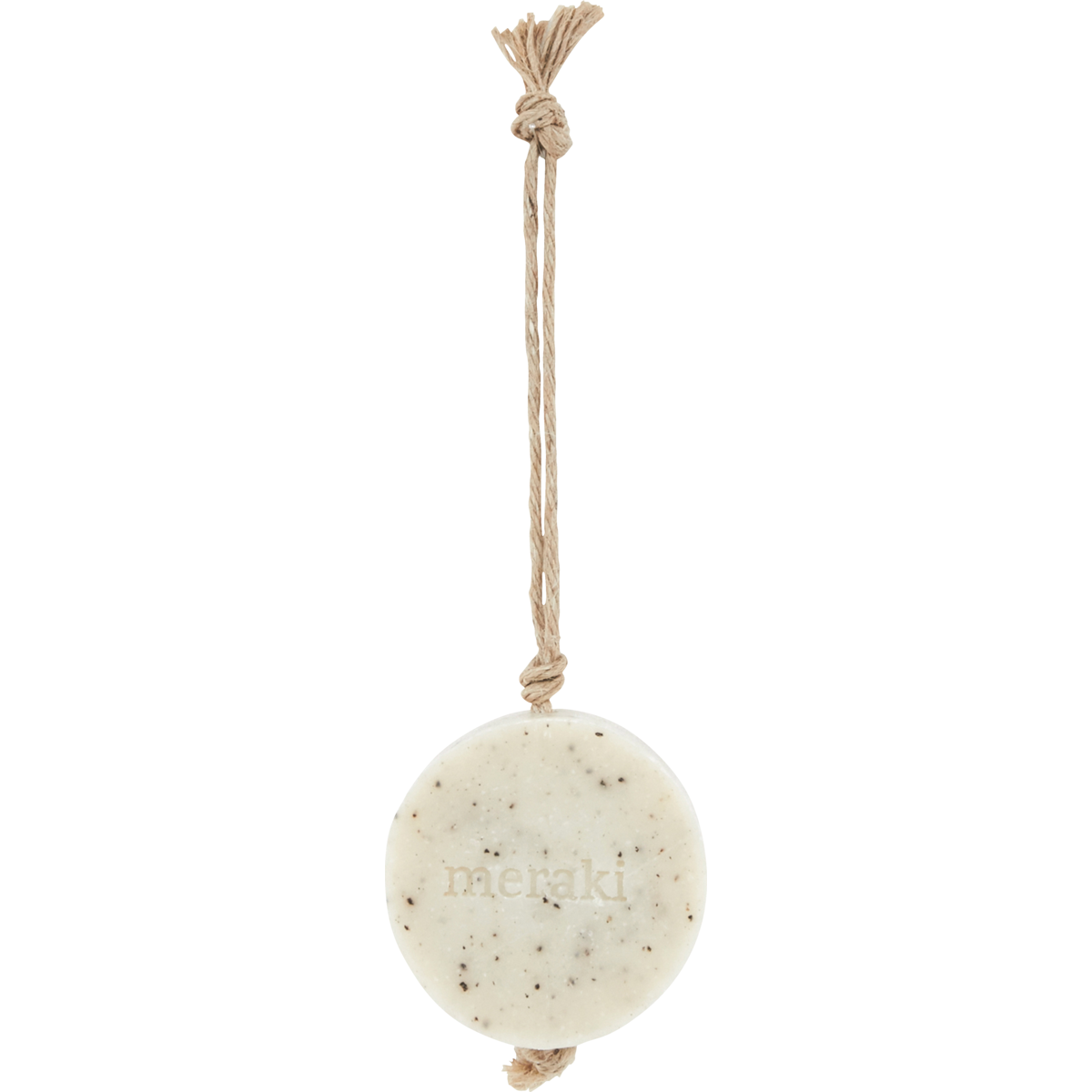 Tvål, sesamskrubb, beige