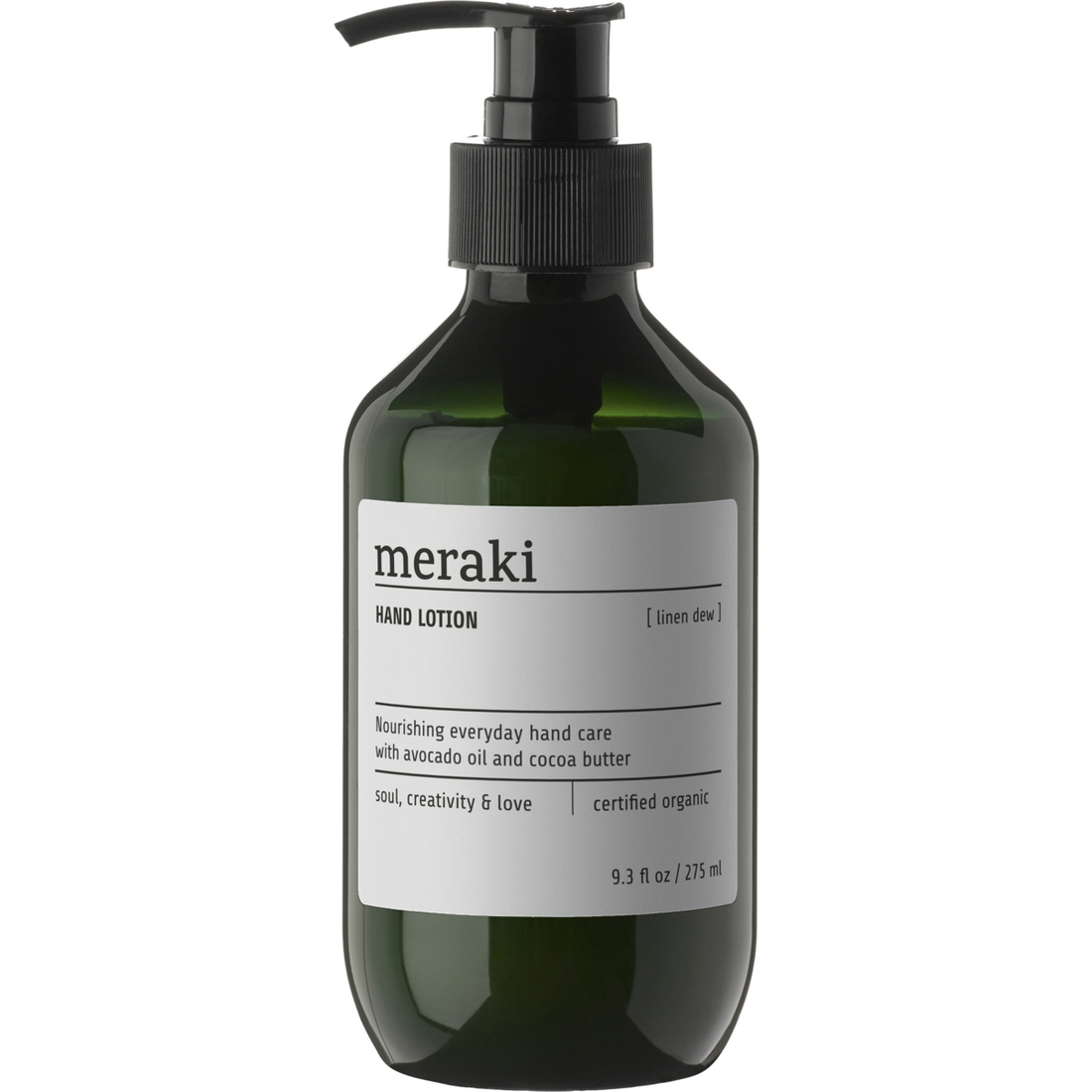 Handlotion, linne dagg, grönt