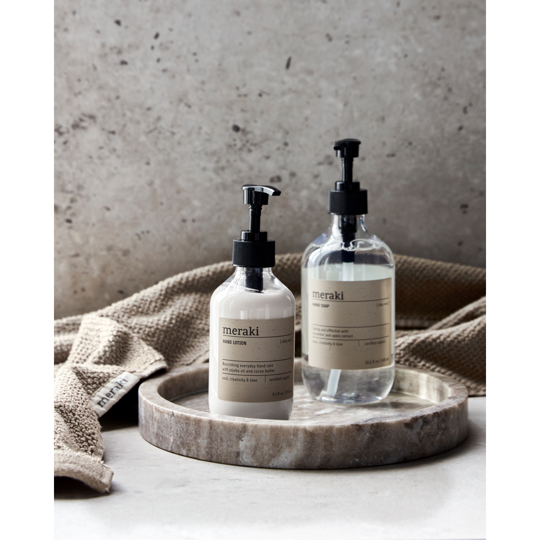 Handlotion, silkeslen dimma, redo