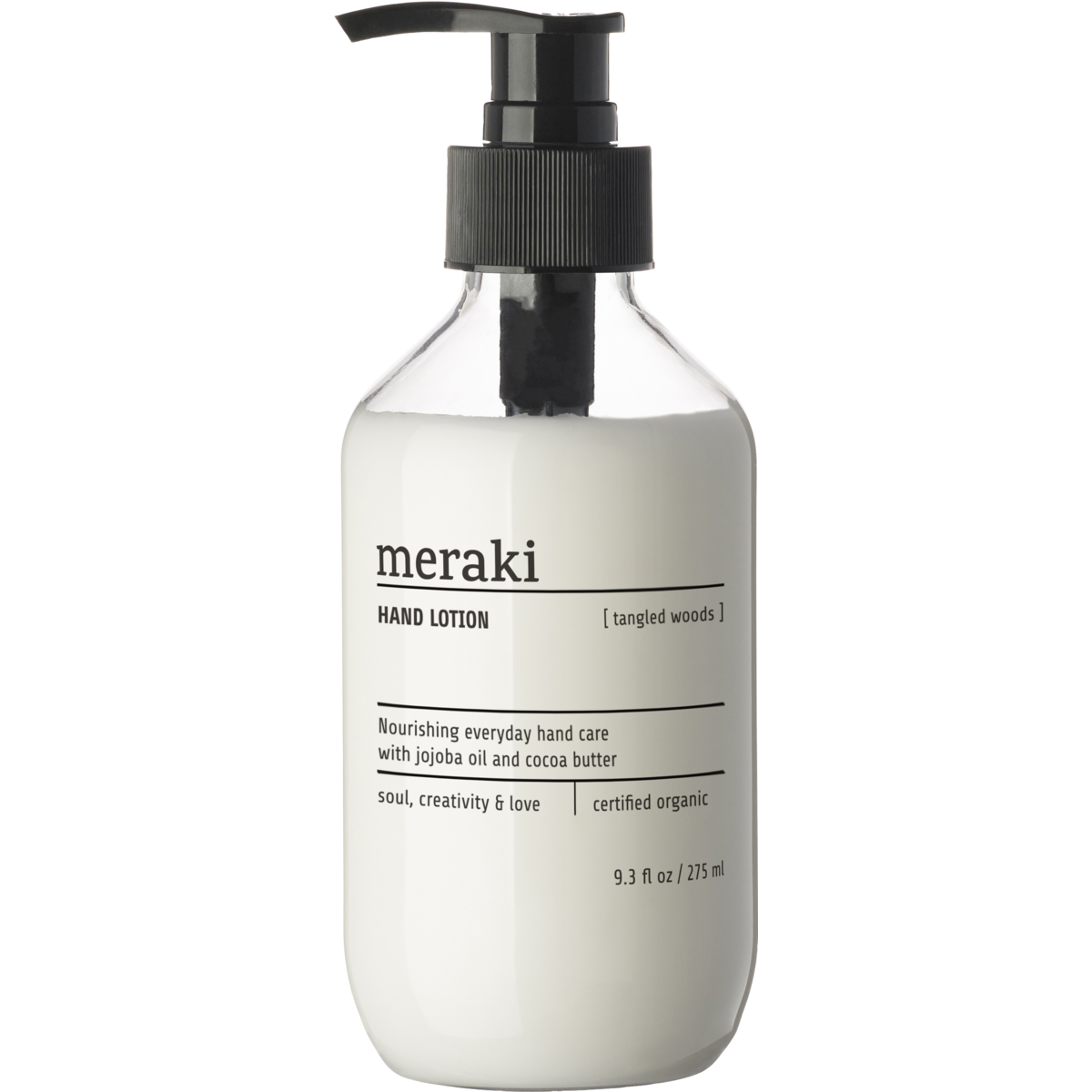 Handlotion, trassliga skogar, redo