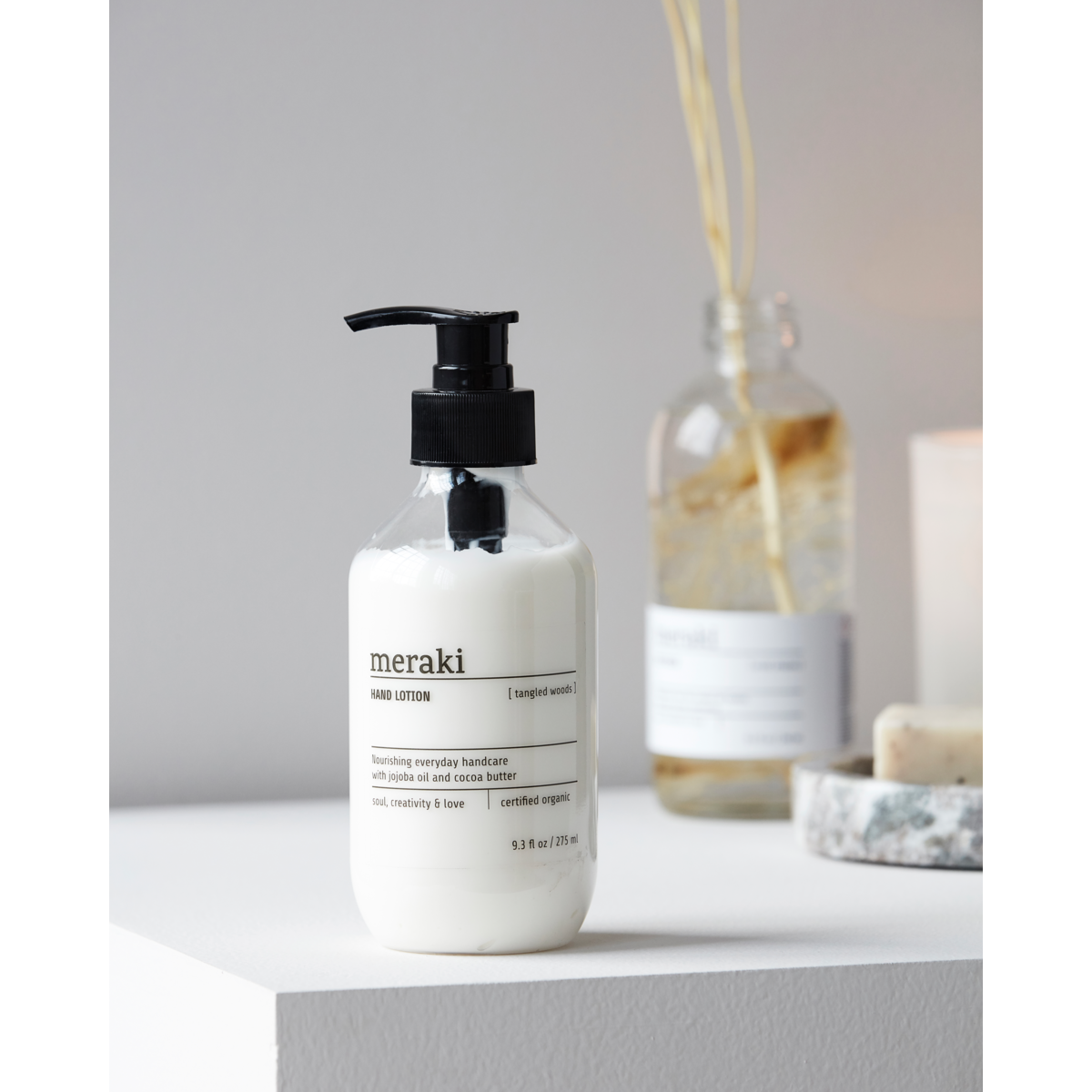 Handlotion, trassliga skogar, redo