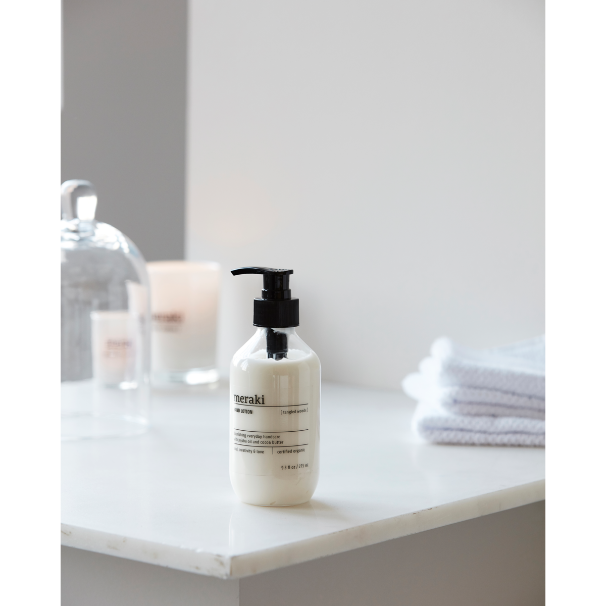 Handlotion, trassliga skogar, redo
