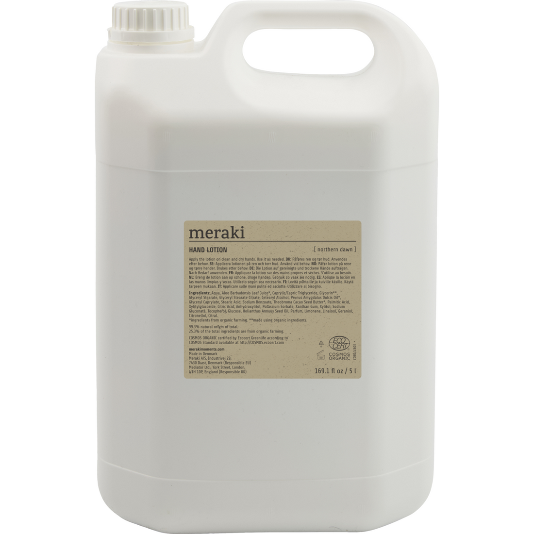 Handlotion, norra gryningen, påfyll 5 liter