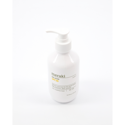 Sollotion, ren, vit