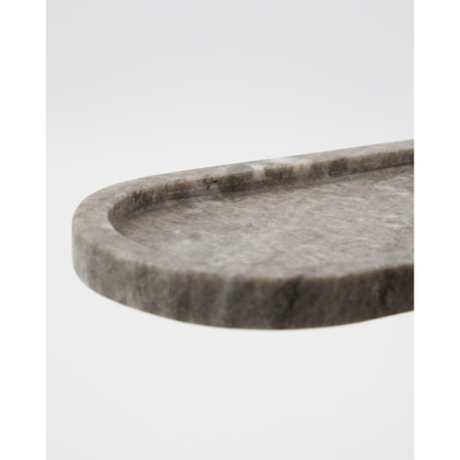 Bricka, mkmarble, beige