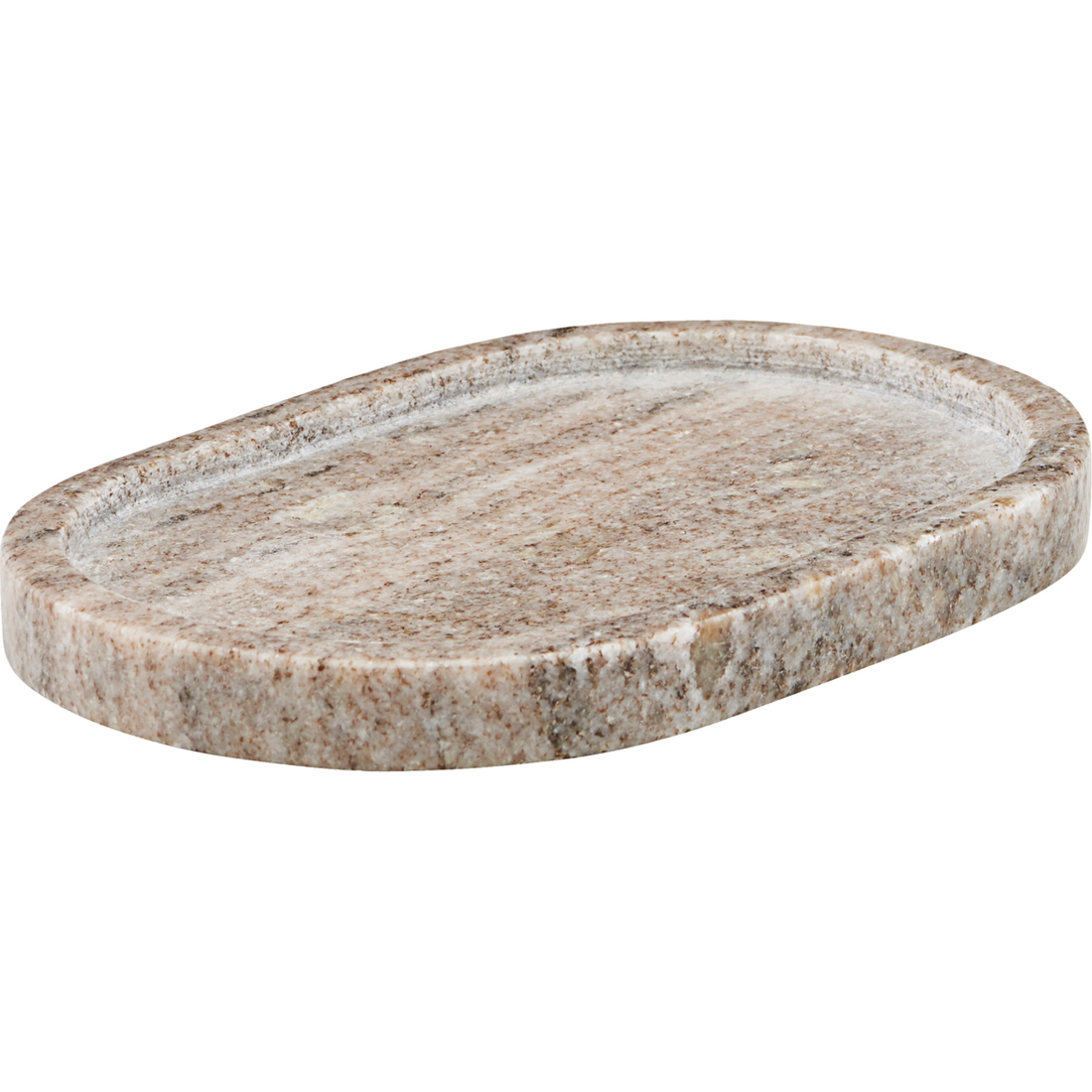 Bricka, mkmarble, beige