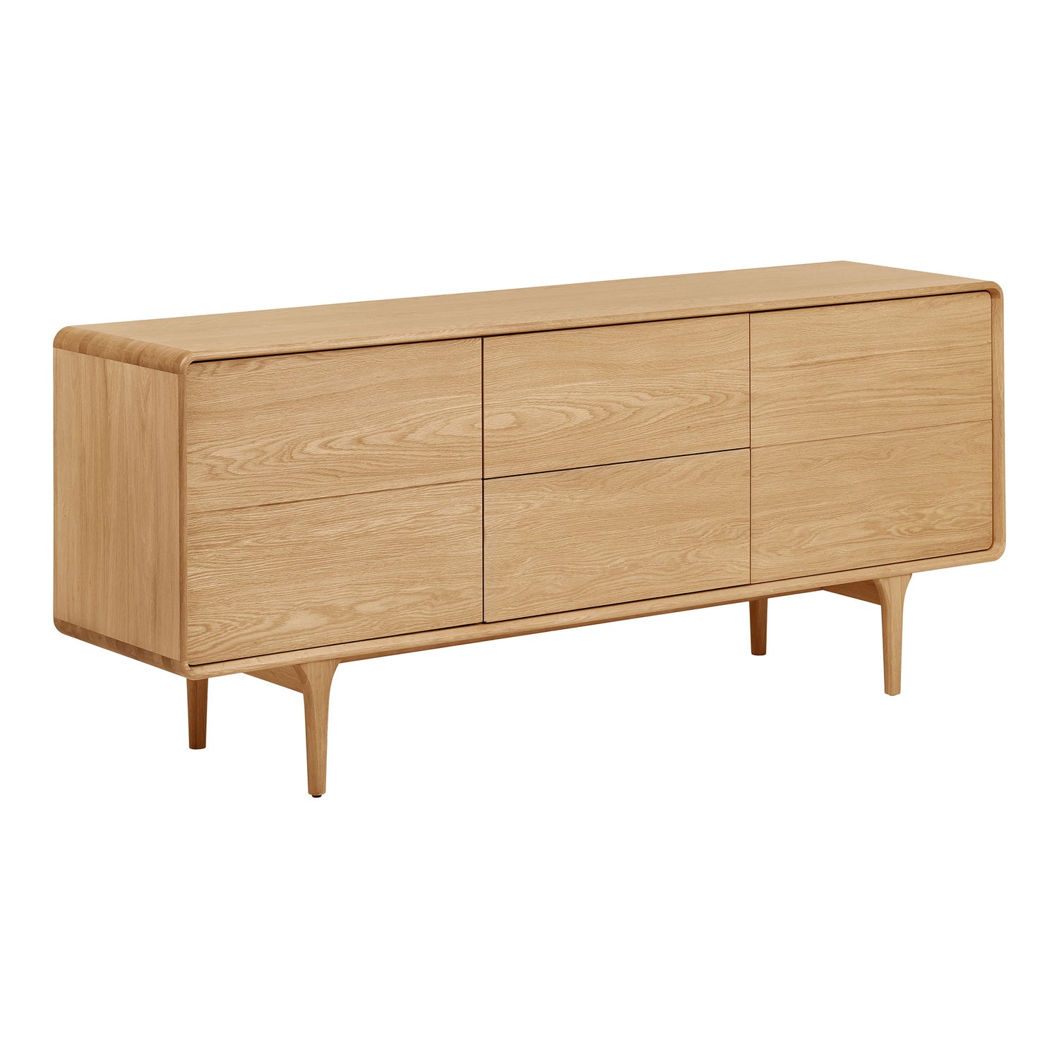 Darwin Sideboard - Sideboard, ek 180x45x75 cm