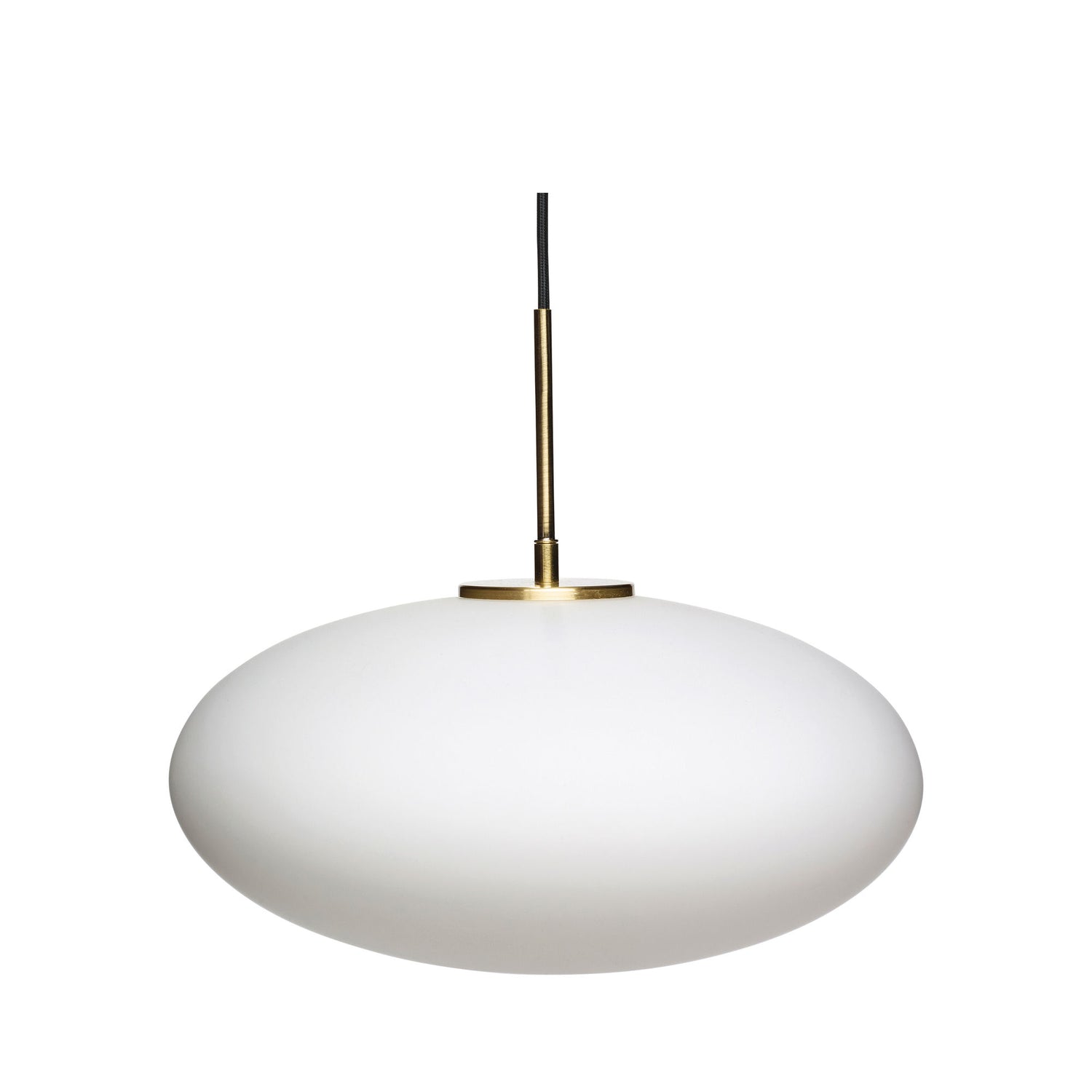 Hübsch Muse Pendant ellipse White
