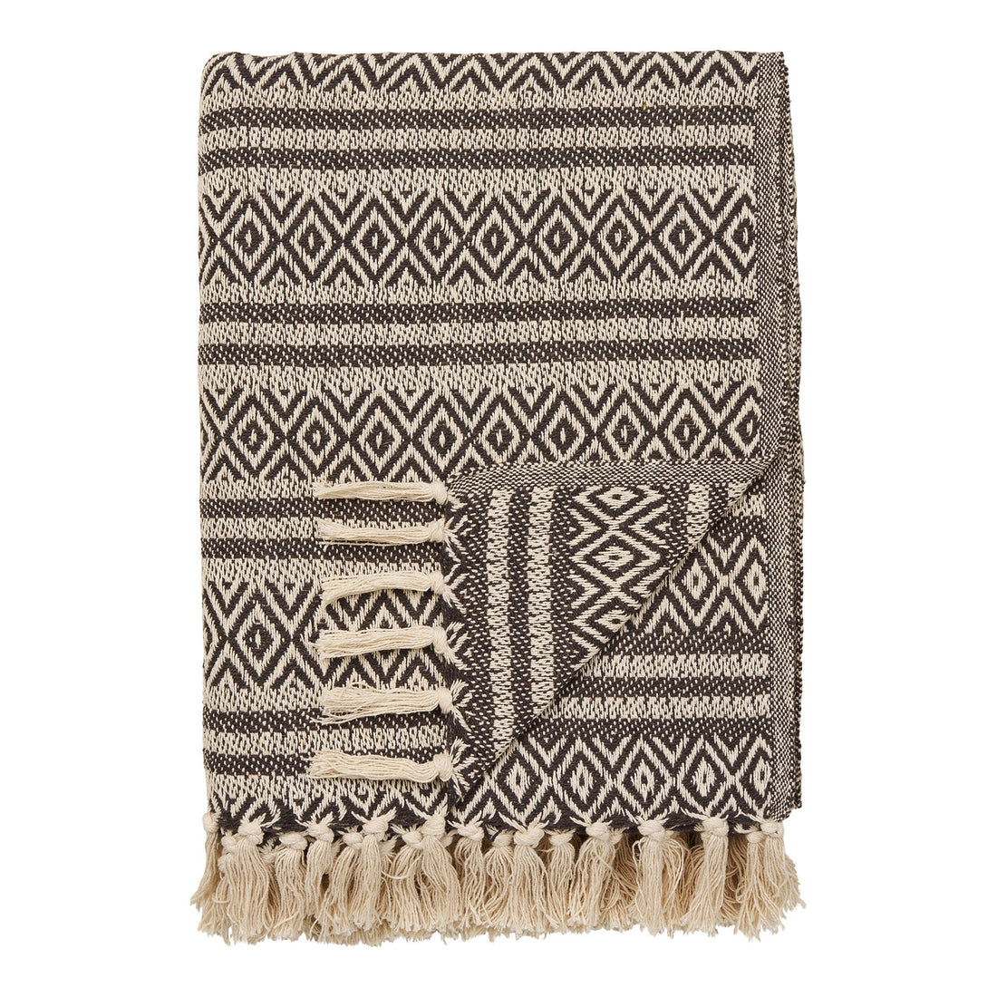 Adana Plaid - Plaid, Brown 130x180 cm