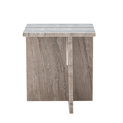 Bloomingville Clea sidobord, brunt, marmor