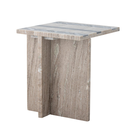 Bloomingville Clea sidobord, brunt, marmor