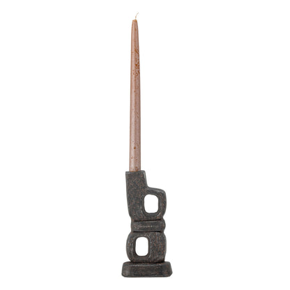 Bloomingville Sanah ljusstake, svart, gjutjärn