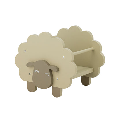 Bloomingville Mini Dolly Bookhelf, Gray, FSC®100%, MDF