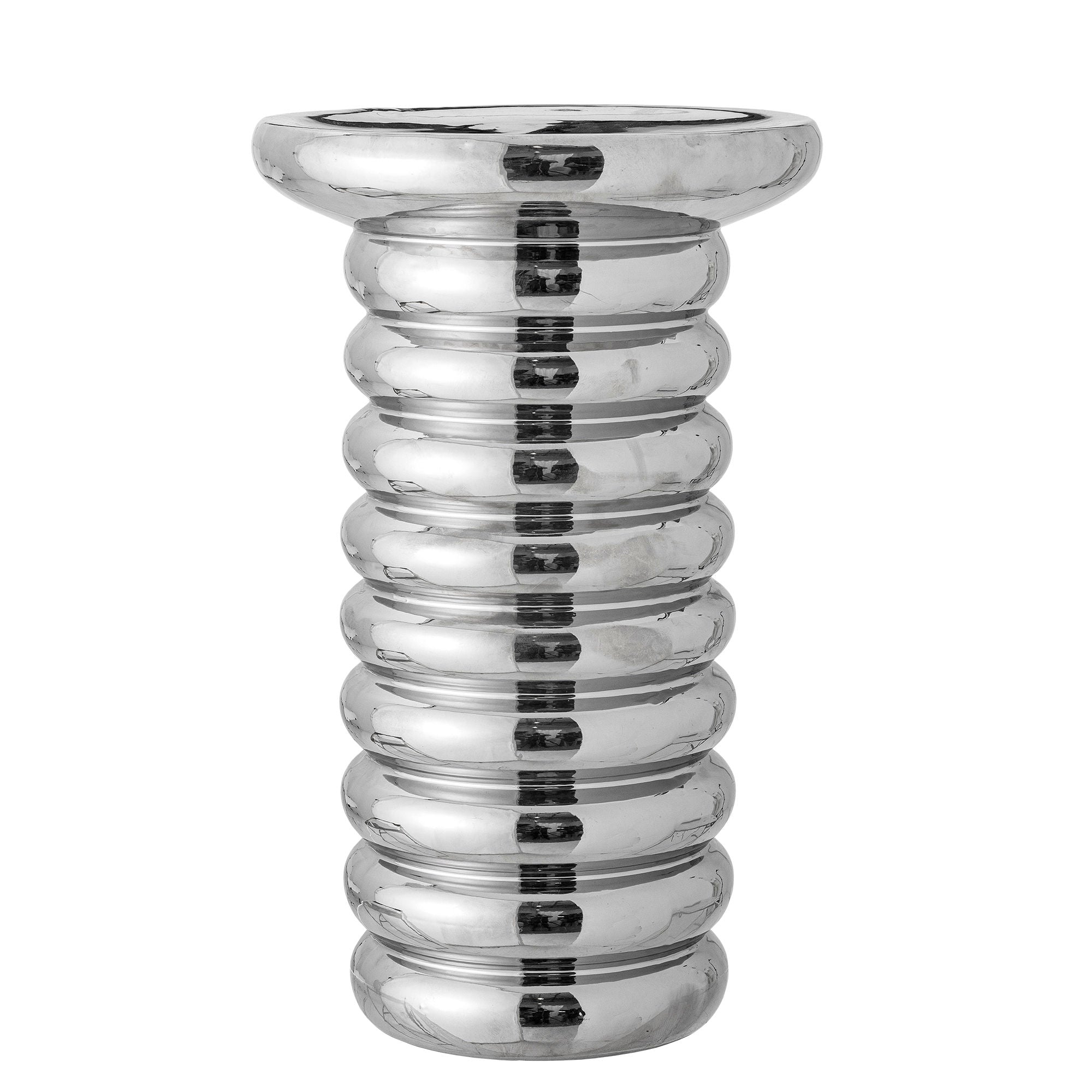 Bloomingville Spike sidobord, silver, stengods