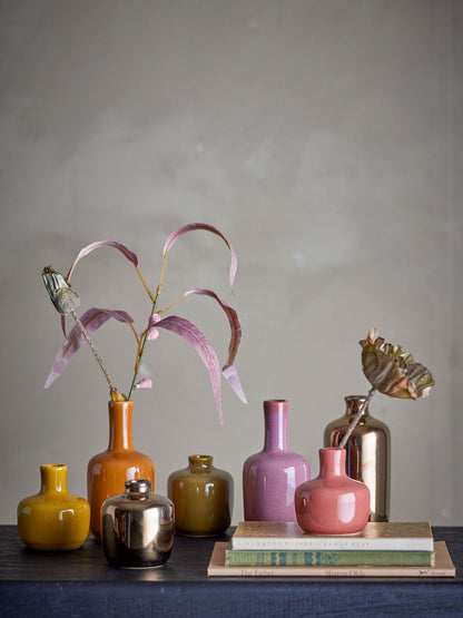 Bloomingville Maien Vase, brun, stengods